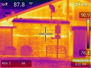 Thermal Imaging by Frigate Marine Surveyors, Lloyd E. Griffin, III, SAMS® AMS®, Elizabeth City, North Carolina, USA