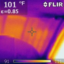 Thermal Imaging by Frigate Marine Surveyors, Lloyd E. Griffin, III, SAMS® AMS®, Elizabeth City, North Carolina, USA