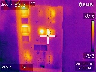 Thermal Imaging by Frigate Marine Surveyors, Lloyd E. Griffin, III, SAMS® AMS®, Elizabeth City, North Carolina, USA