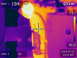 Thermal Imaging by Frigate Marine Surveyors, Lloyd E. Griffin, III, SAMS® AMS®, Elizabeth City, North Carolina, USA