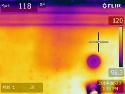 Thermal Imaging by Frigate Marine Surveyors, Lloyd E. Griffin, III, SAMS® AMS®, Elizabeth City, North Carolina, USA